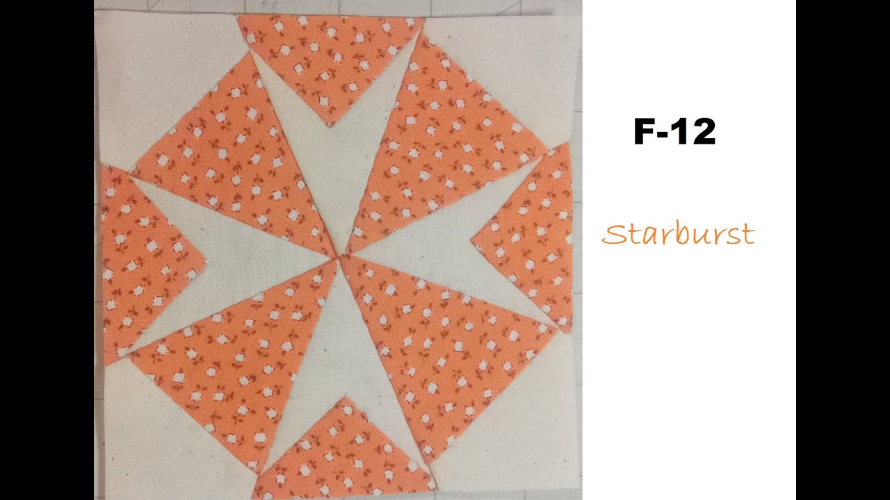 Sew It Seams: Dear Jane block F-12