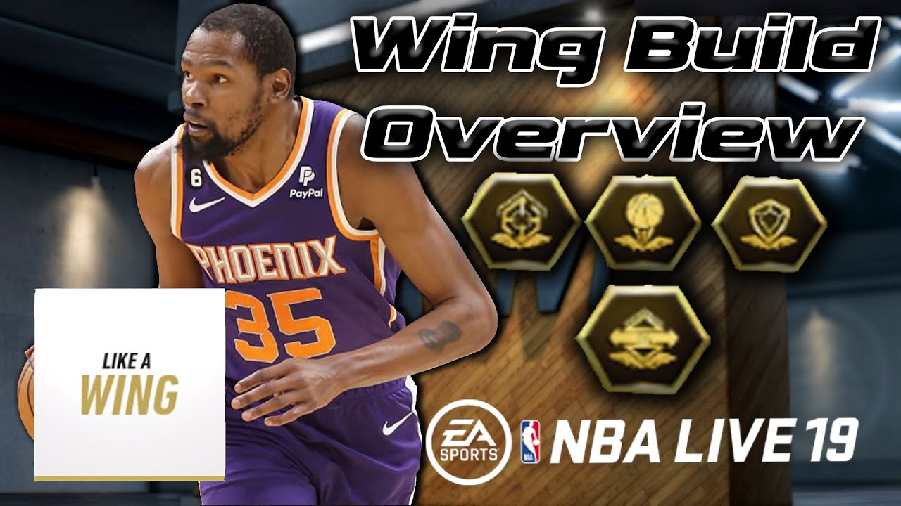 NBA Live 19 Wing Playstyle Guide/Overview + TIER LIST AT END OF VIDEO!!
