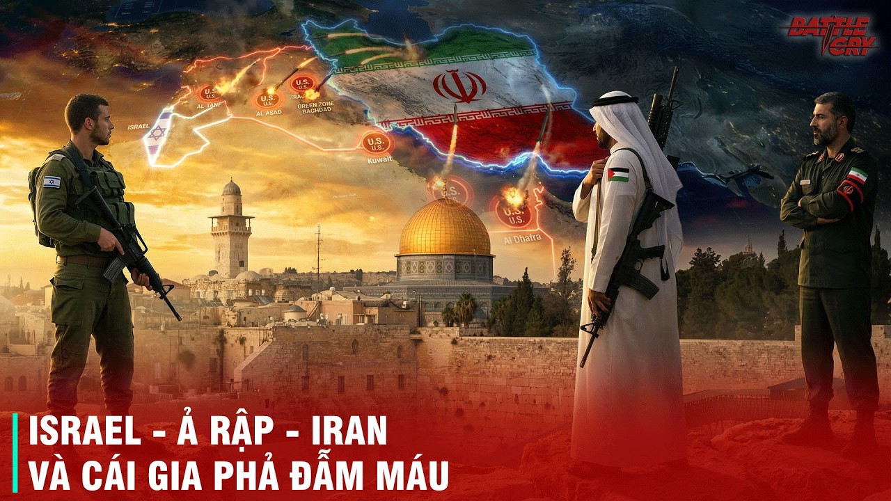 GIA PHẢ ĐẪM MÁU IRAN - ISRAEL - Ả RẬP: TẠI SAO NHỮNG NGƯỜI ANH EM MÁU MỦ LẠI THÙ NHAU TẬN XƯƠNG TỦY