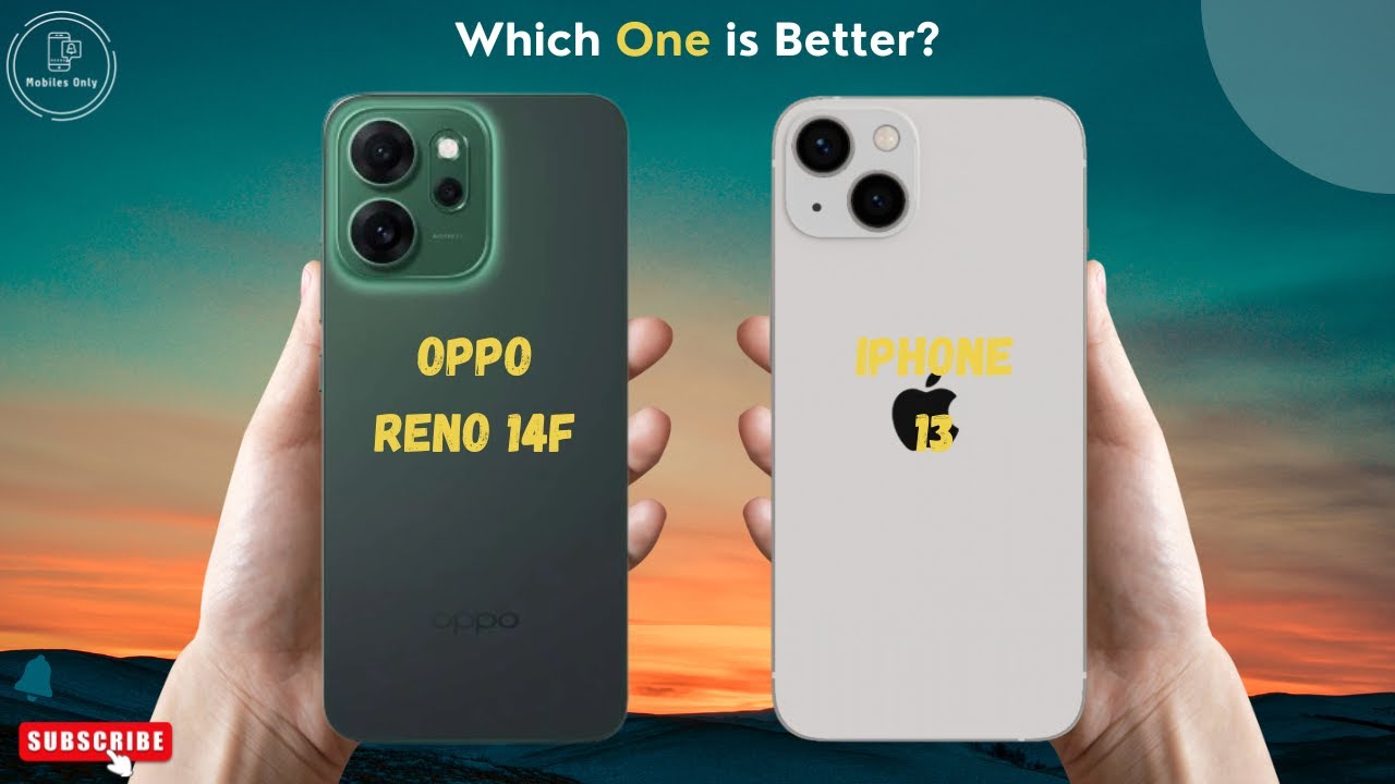 OPPO Reno 14F vs IPhone 13