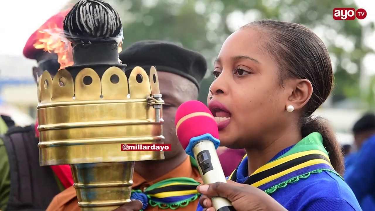 TAZAMA DC JOKATE MWEGELO ALIVYOUPOKEA MWENGE WA UHURU LEO
