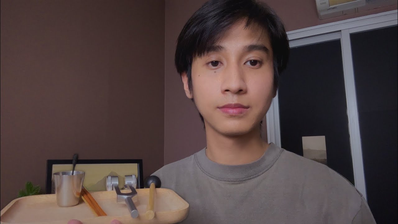 ASMR การรักษาหู สร้างสมดุลสมาธิ Ear Exam & Ear Cleaning, Hearing Test