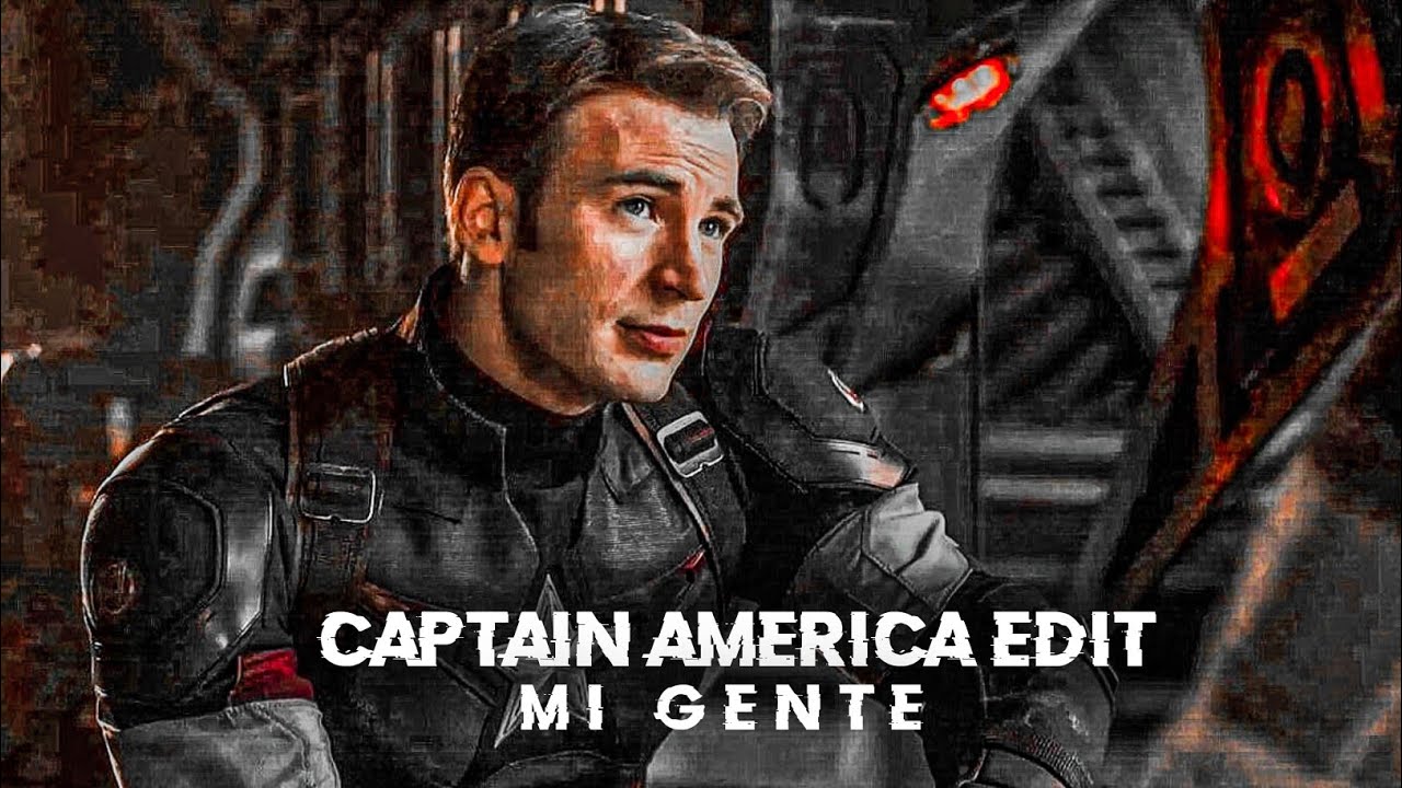Captaın America edit || ft.mi gente