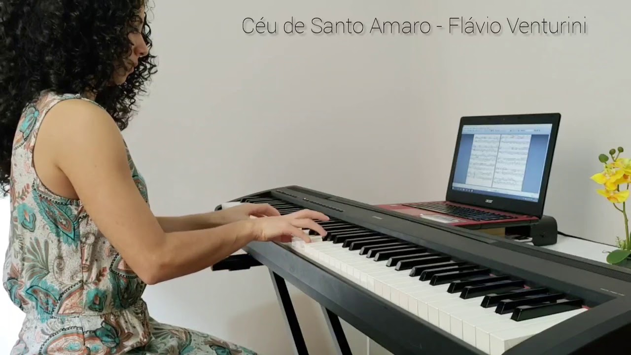 Bach/Flávio Venturini - Céu de Santo Amaro - Nayane Nogueira, Piano