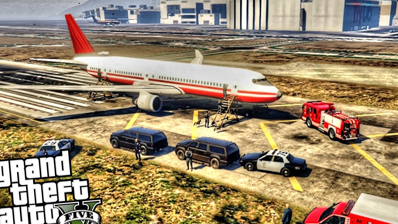 Plane Bomb Threat - GTA 5 PC MOD