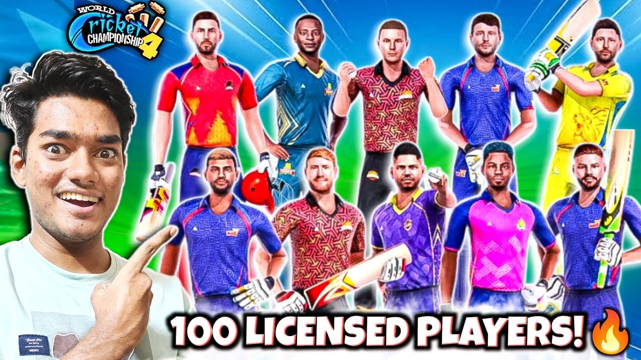 WCC4 IS HERE? 100* Licensed Players MEGA UPDATE!🔥