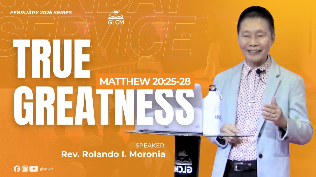 True Greatness | Serving Others the Way Jesus Did | Sunday Message
