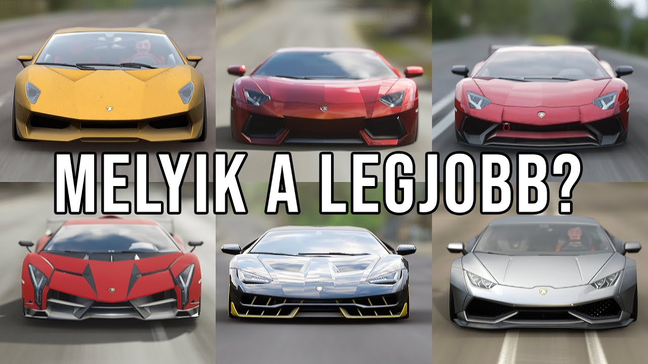 Melyik a LEGJOBB LAMBORGHINI? | Forza köridő #2