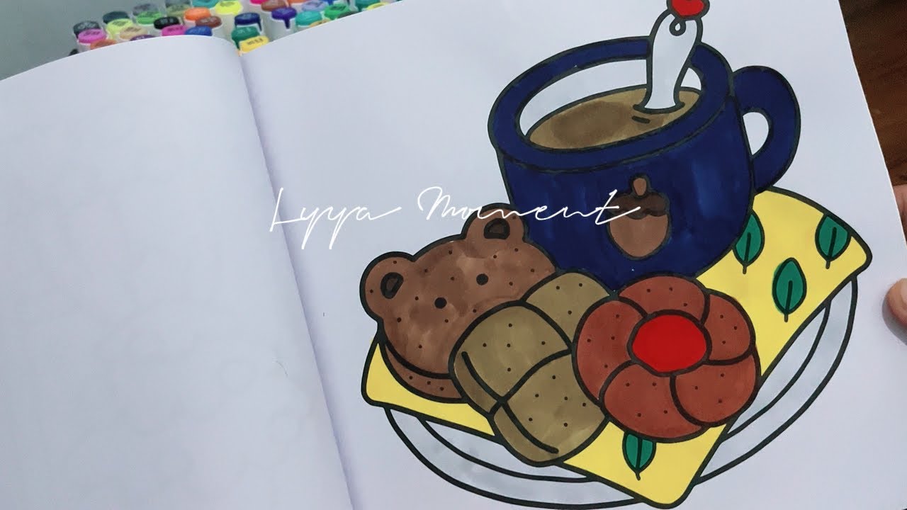 Coloring by Mood | A Cozy Coffee Break