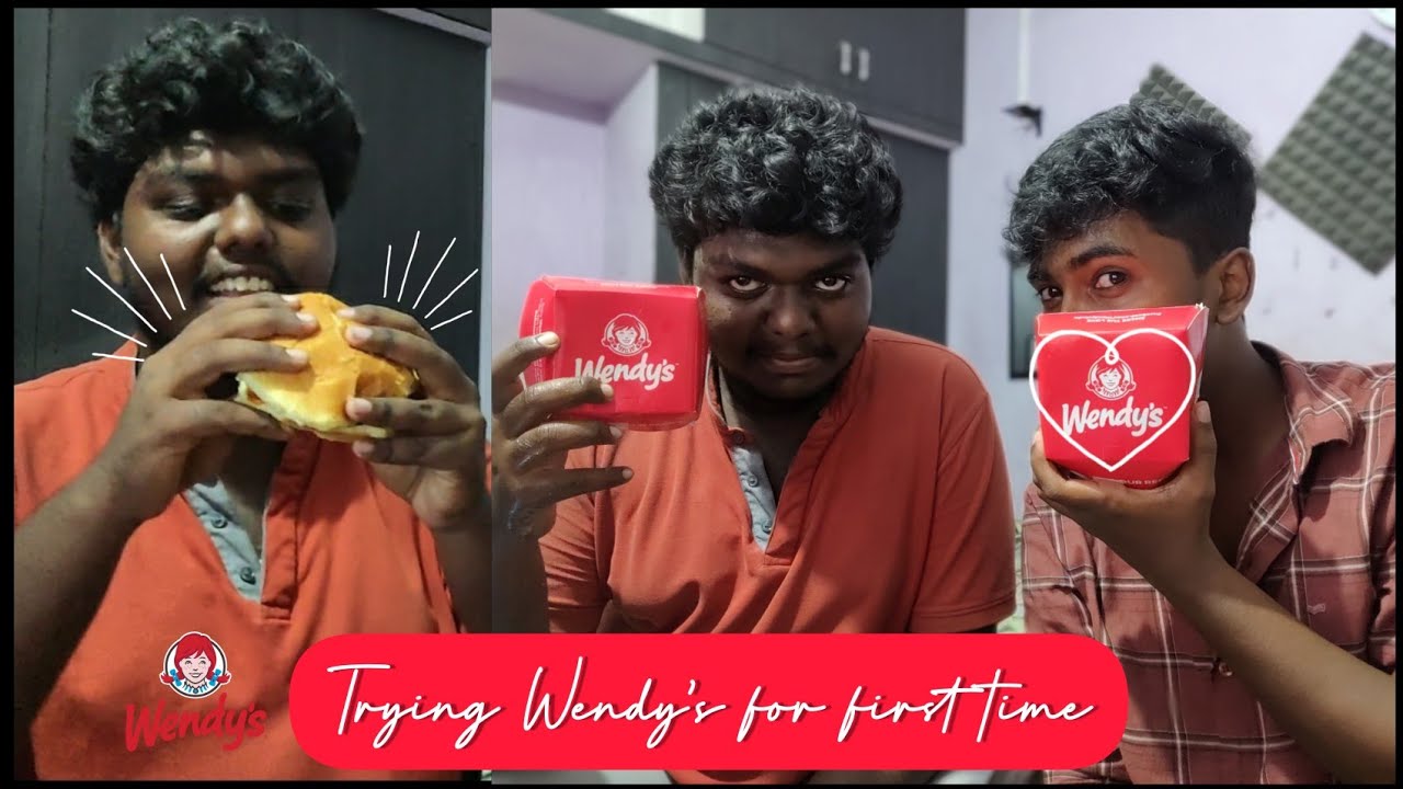 trying Wendy's for first time | chennai | with english subtitle | WWA