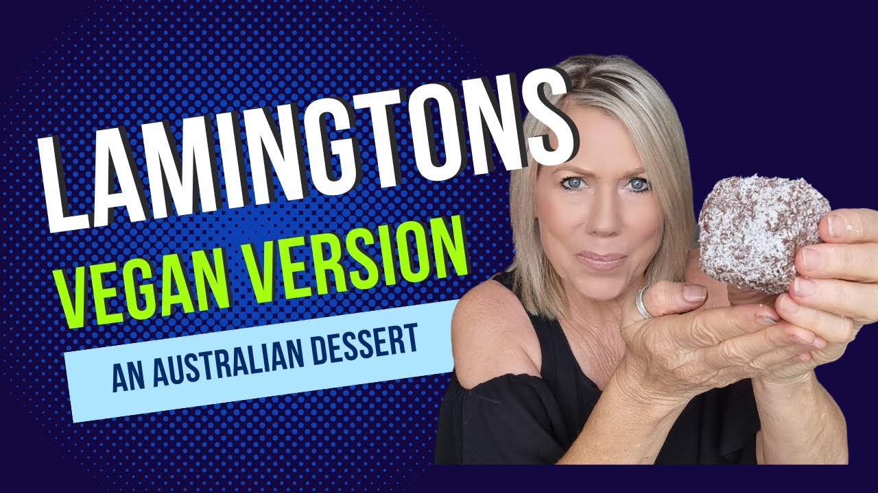 How to Make the Australian Chocolate Lamington, and it's a Vegan Version!