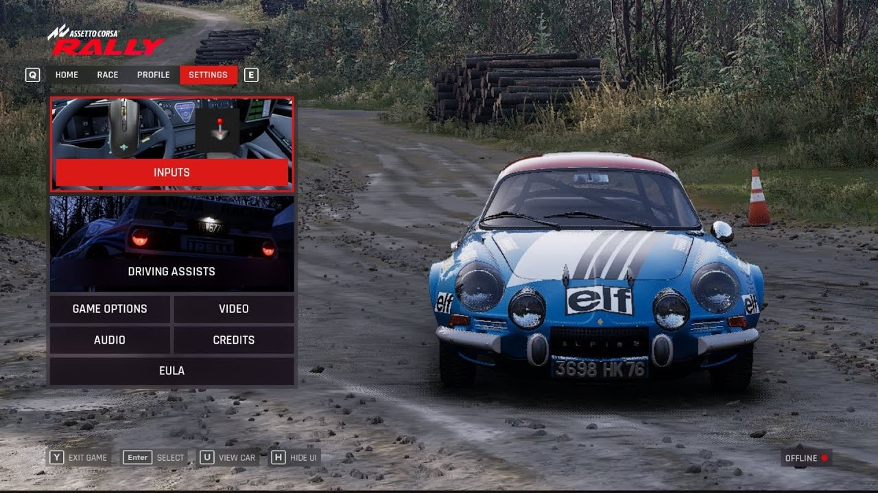 Yes I did mouse steering on Assetto Corsa Rally