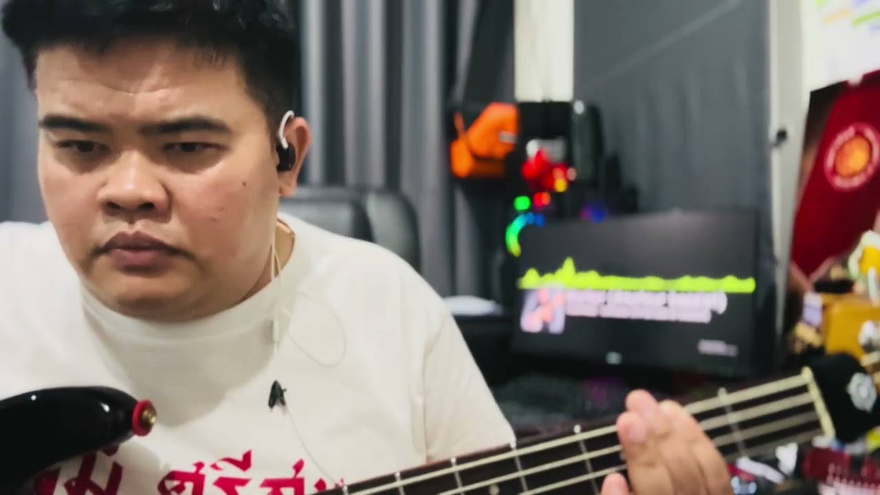 รักเธอหัวทิ่มบ่อ - NANGMAN [Cover Bass By Marker]#กรุณาใส่หูฟังในการรับฟังนะครับ