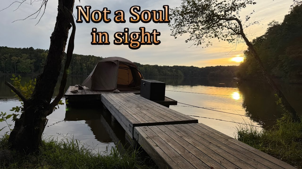 💎 Hidden Gem on the Water 🎣| Solo Camping at Creek Reservoir
