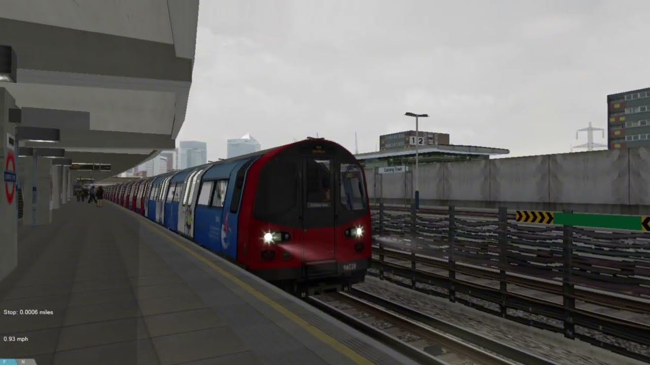 25 Years TFL Livery: 1996TS at Canning Town