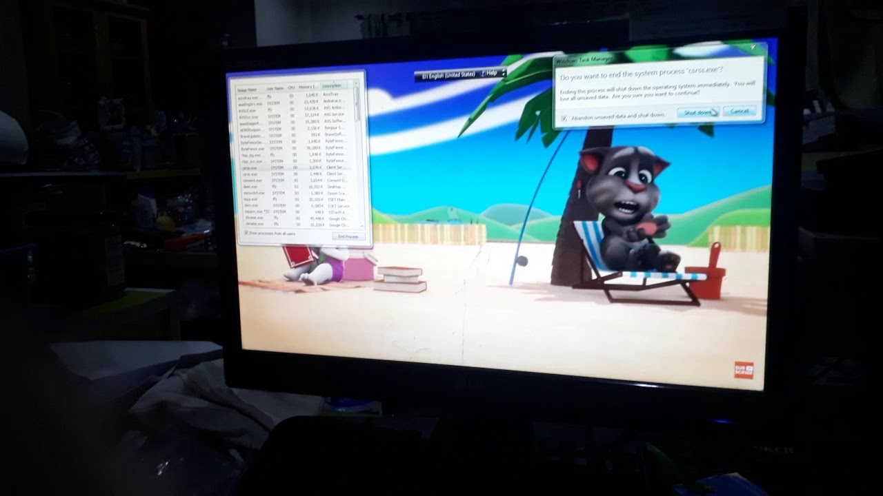 My Talking Angela Scream has BSOD