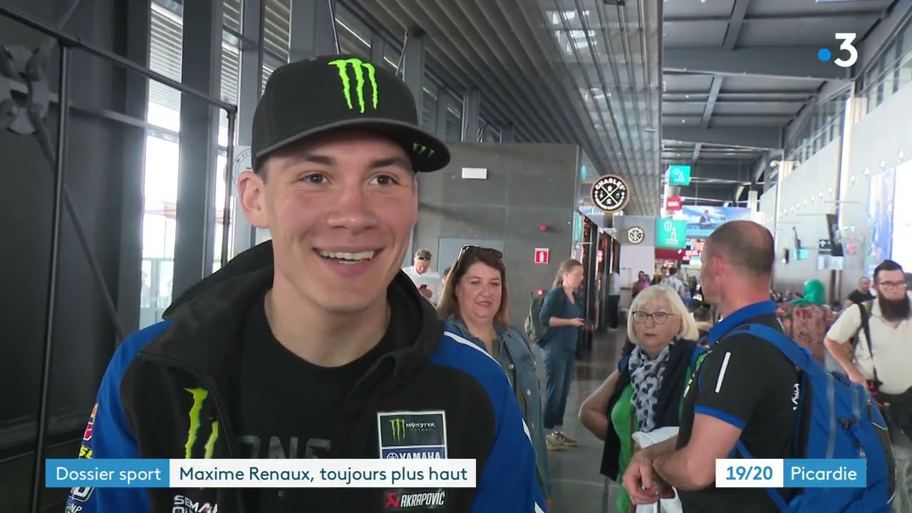 Portrait de Maxime Renaux, champion du monde de MX2