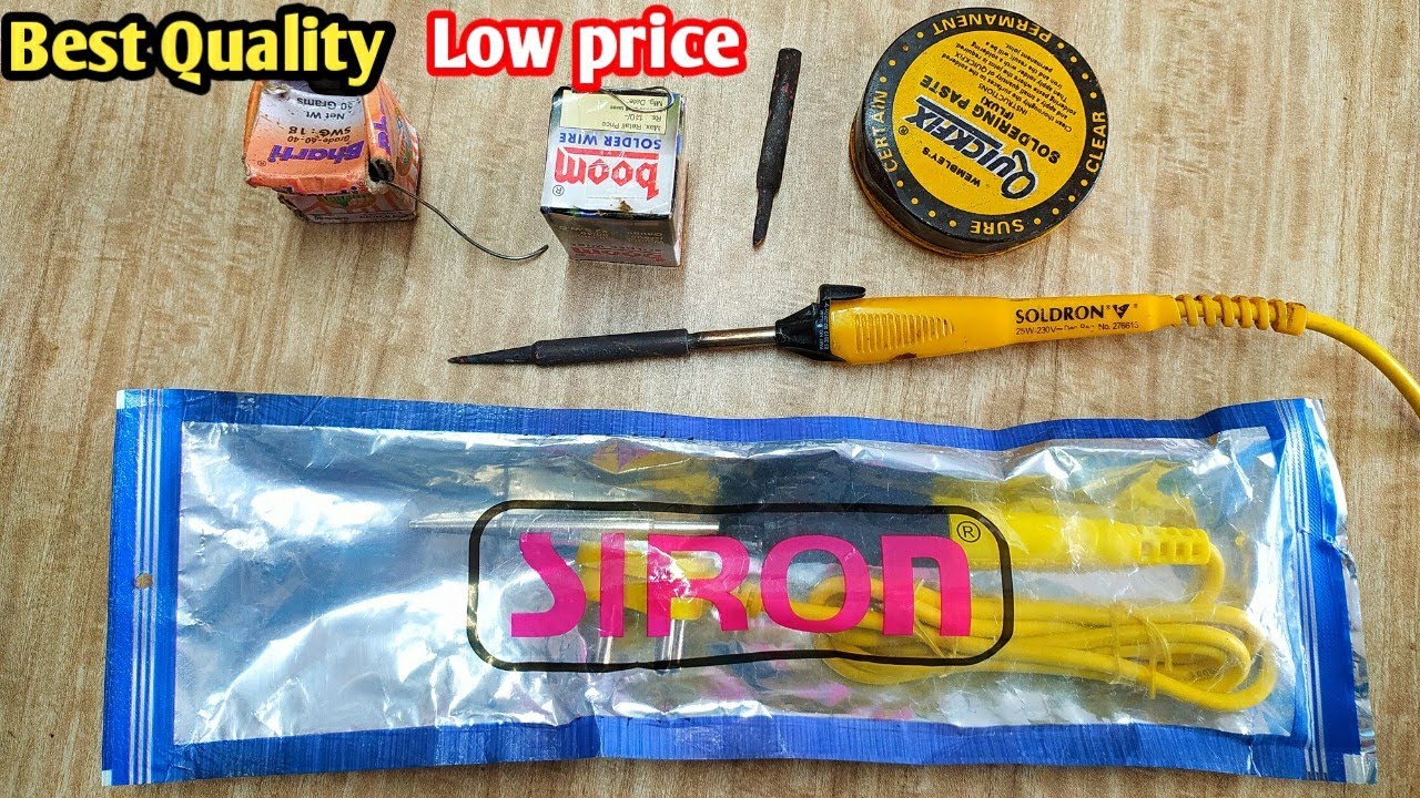 Which Soldering Iron to bay 25w Best सोल्डरिंग आयरन कौन सा खरीदे soldron siron Lo price best quality