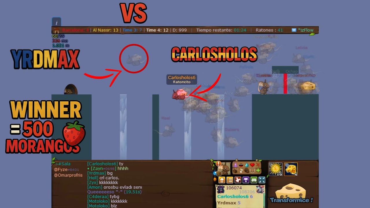 CARLOSHOLOS VS YRDMAX -TRANSFORMICE