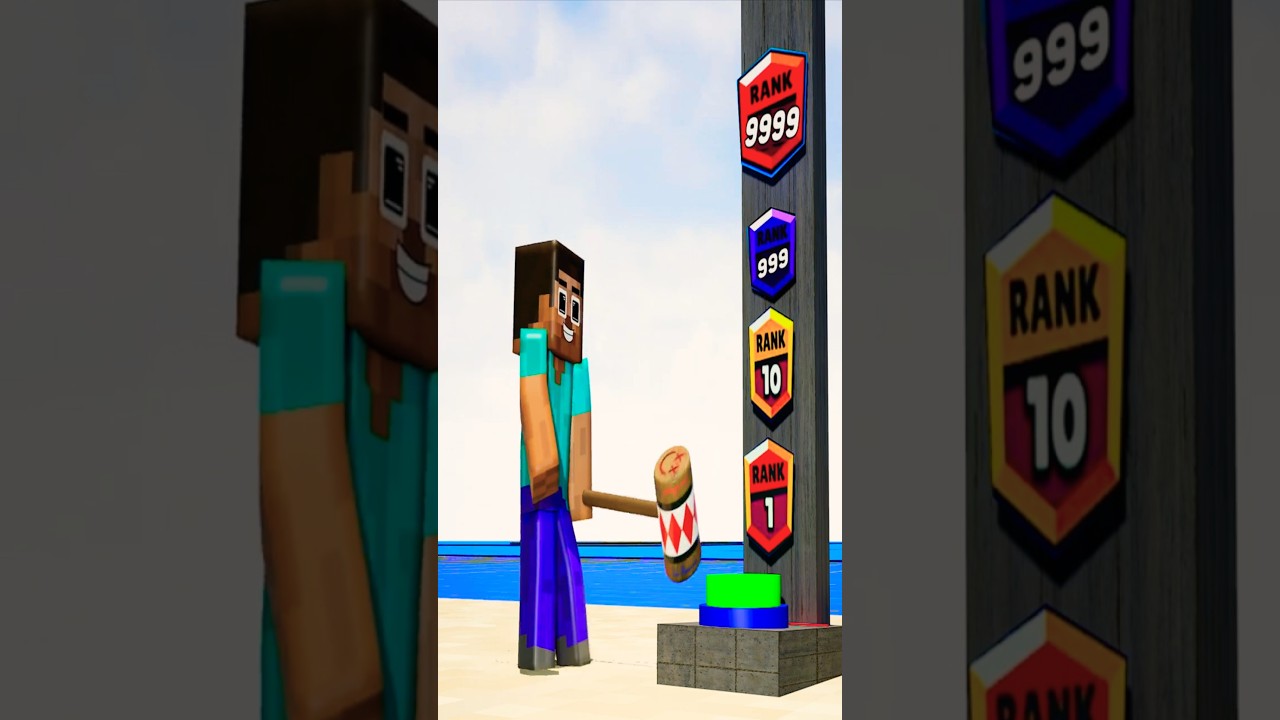 HELP Herobrine Who is Stronger Hammer JJ vs Venom vs Steve vs Mikey