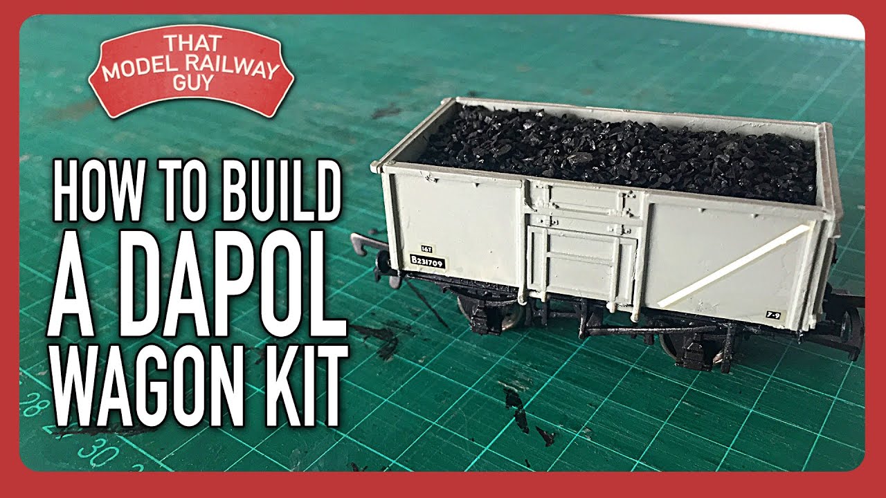 Как собрать набор Dapol Mineral Wagon — руководство по сборке модели железной дороги