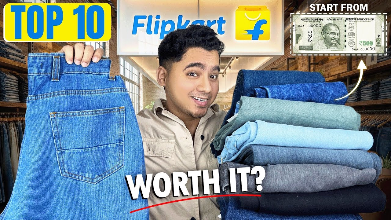 Top 10 Budget Jeans For Men Under ₹1000🔥|College & Every Wear 