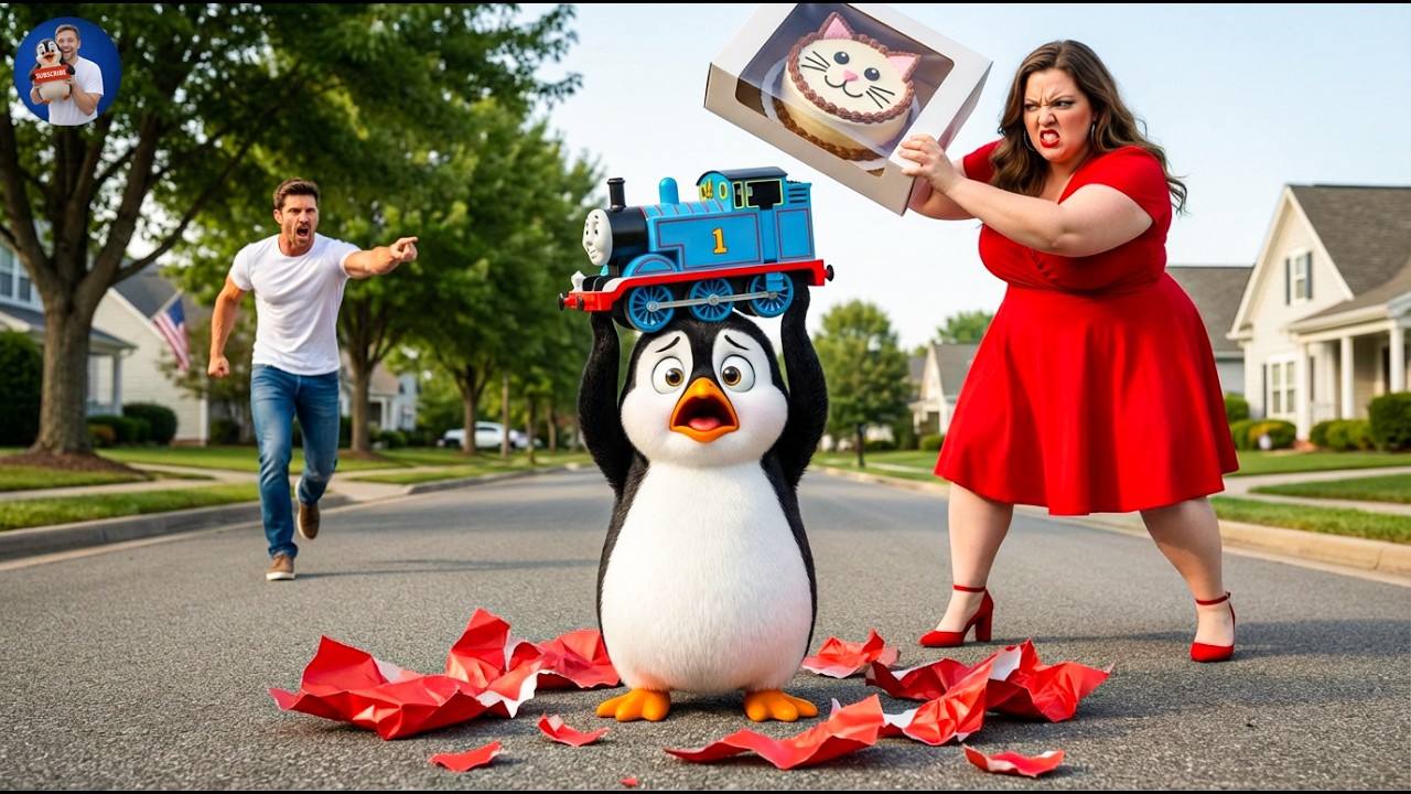 Misunderstood Penguin Breaks Thomas Train Toy — What He Did Next Is Unbelievable #rescuestories