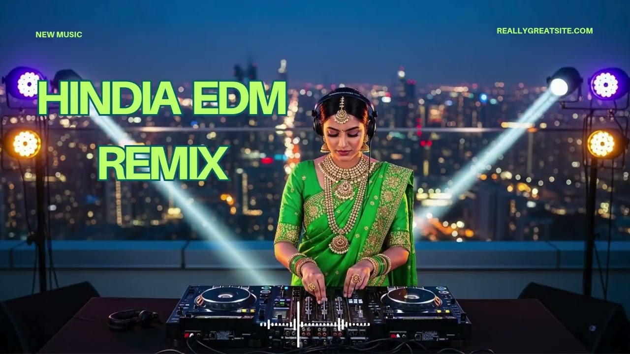 Midnight Bollywood EDM Remix 🌙 Deep Bass Desi Vibes