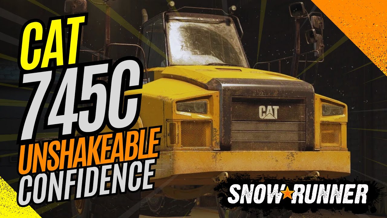 SnowRunner &mdash; Полный обзор Caterpillar 745C