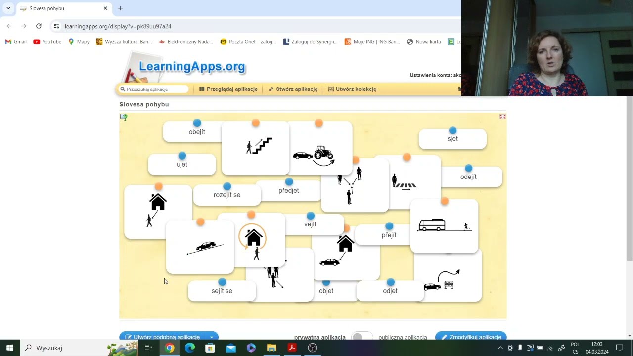 Kurs czeskiego - Lekcja 60 - Zajrzyj do nowego podręcznika - Czeskie czasowniki ruchu + gra