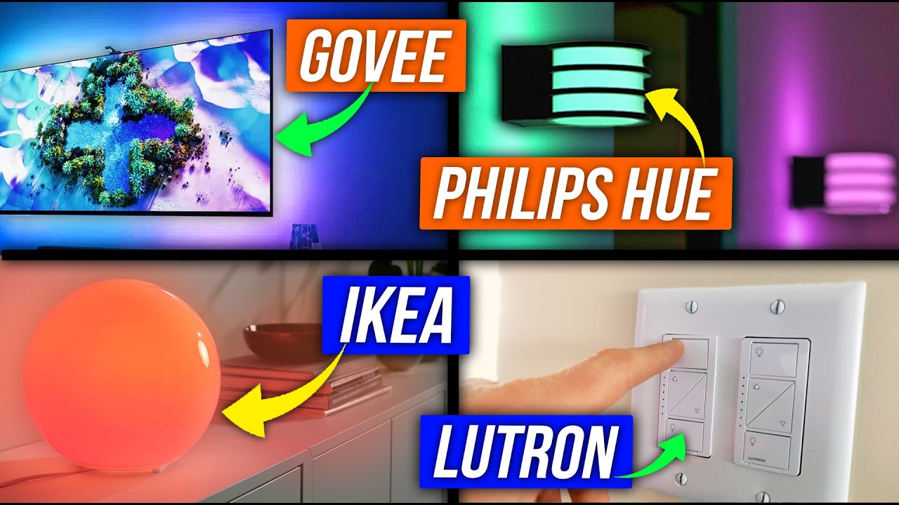 Philips Hue vs Govee vs Ikea vs Lutron &ndash; kt&oacute;re inteligentne oświetlenie jest najlepsze?