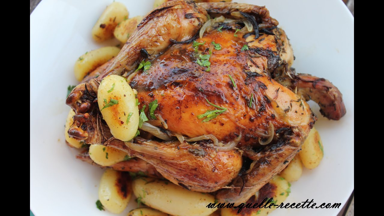Poulet Rôti Au Four Facile Et Rapide Par QUELLE-RECETTE