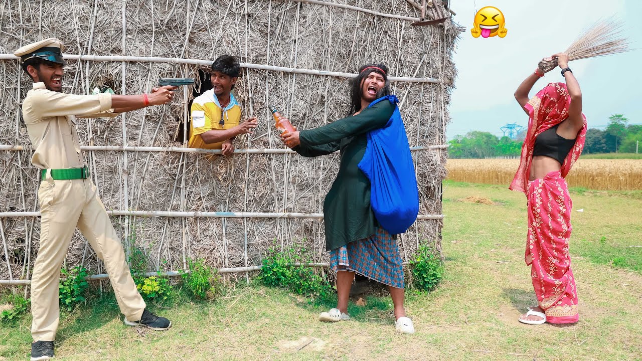 Daru v/s Satir Police || Very Special Trending Comedy Video 2025 😎😂 || Arvind Funny 0.2