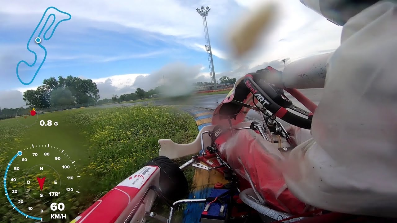 7 Laghi Kart - Iame X30 Senior - Wet onboard