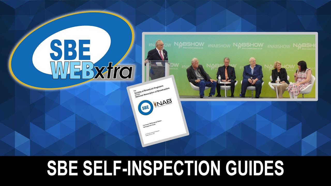 SBE WEBxtra - May 19, 2025 - Self-Inspection Guides