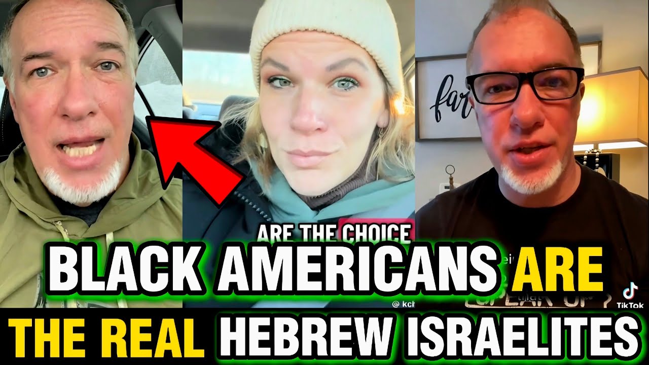White People Now CONFESS Black People Are The True Hebrew Israelites yt title and thumbnail