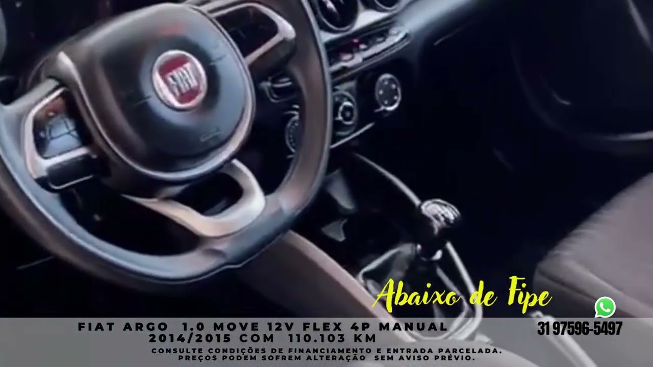 Fiat Argo 1.0 Drive 6V Flex 4P Manual 2018/2018 com 115.996 Km. Abaixo de Fipe!