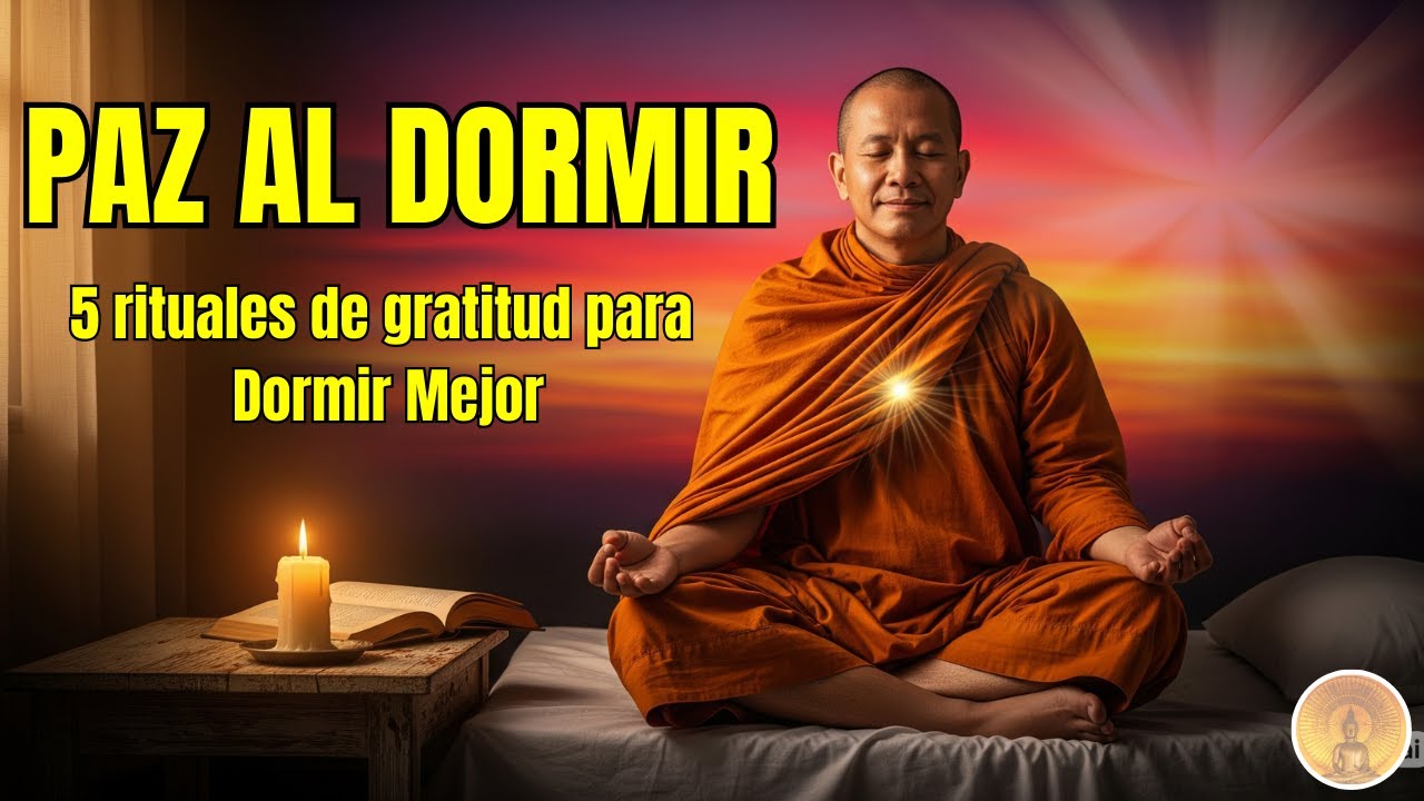 5 Rituales Budistas nocturnos de Gratitud Antes de Dormir 🌙🪷