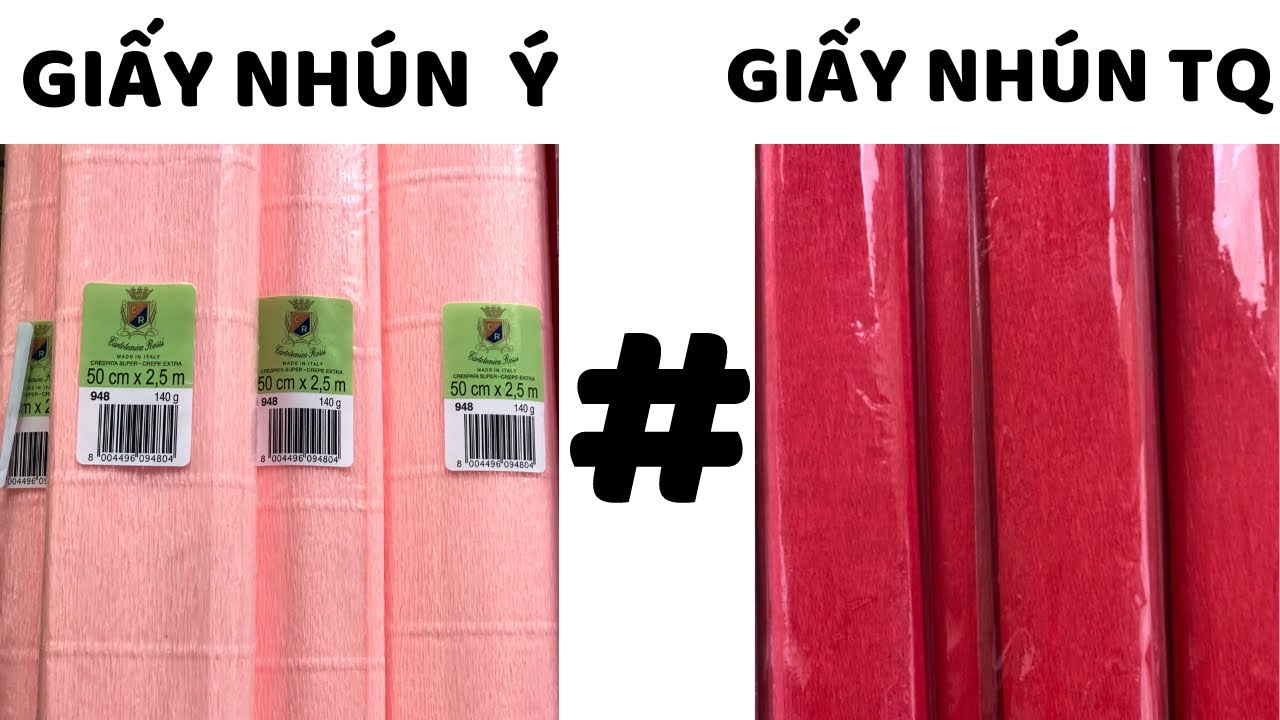 Giấy Nh&uacute;n &Yacute; V&agrave; Giấy Nh&uacute;n TQ - L&agrave;m Sao Ph&acirc;n Biệt | Rita Handmade