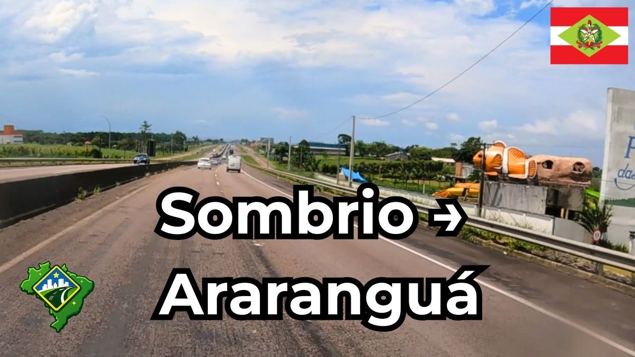 BR-101 Sul: De Sombrio a Araranguá! O Caminho da 