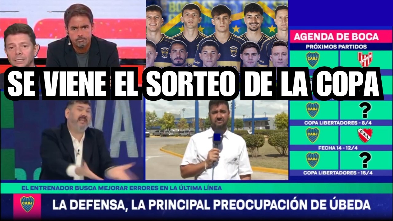 BOCA MEJORA Y ESPERA EL SORTEO DE LA COPA LIBERTADORES