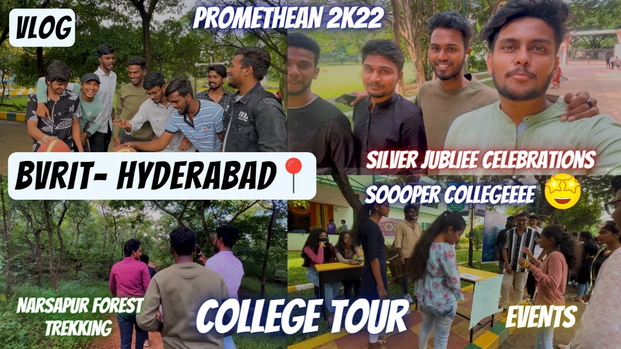 We visited BVRIT Narsapur from BVRM || College Tour || PROMETHEAN 2K22 || Silver Jublie Celebrations