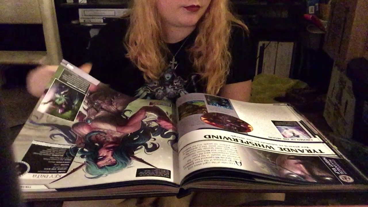 Page Turning ASMR No Talking: World of Warcraft Ultimate Visual Guide