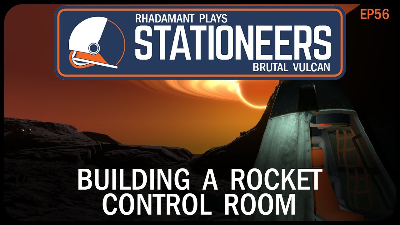 Building a Rocket Control Room in Stationeers Vulcan - Surviving Hell // EP56
