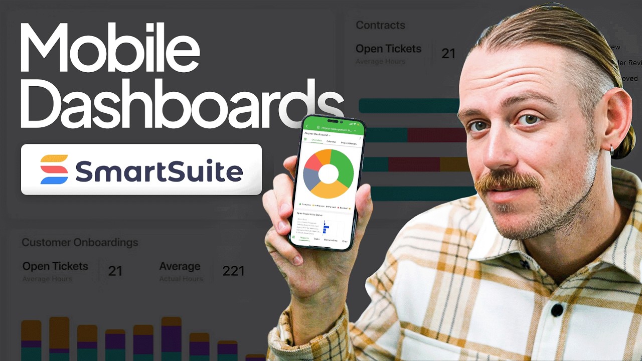 Build Mobile Dashboards & Client Portals with SmartSuite