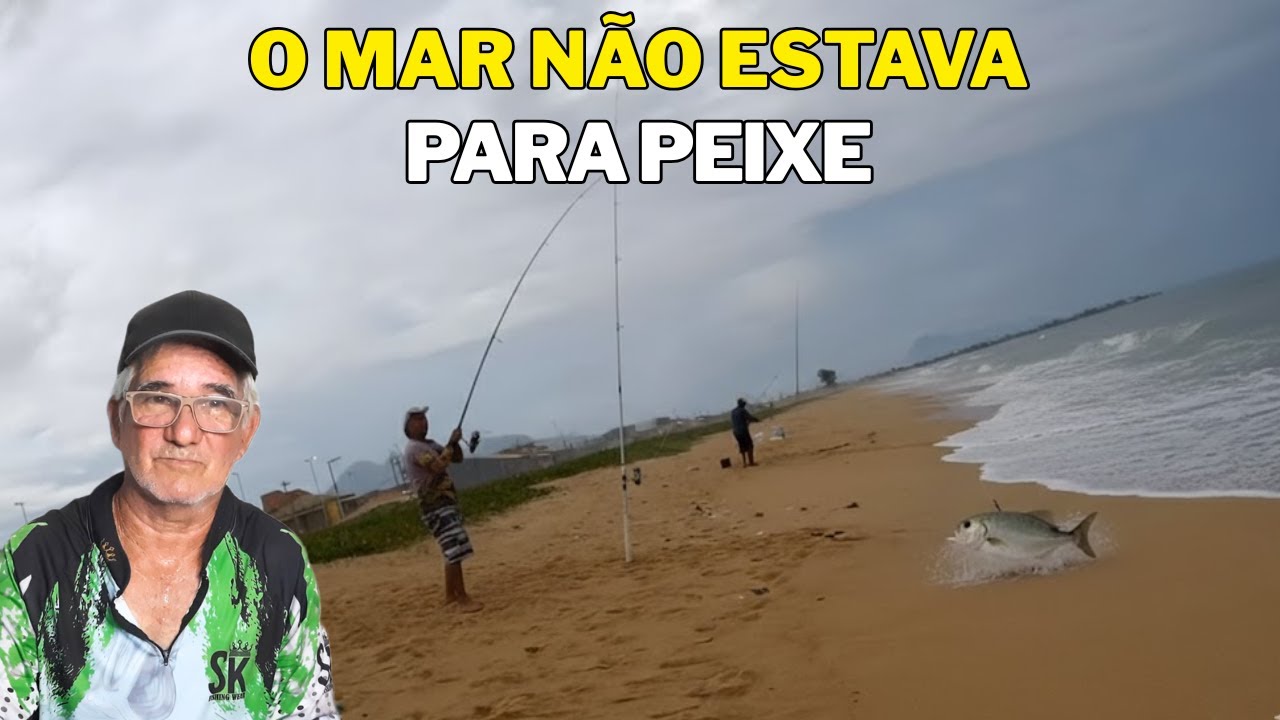 O Mar de Unamar Castigou! 🌊 Tentei na Tarrafa, mas o Peixe Sumiu Hoje?