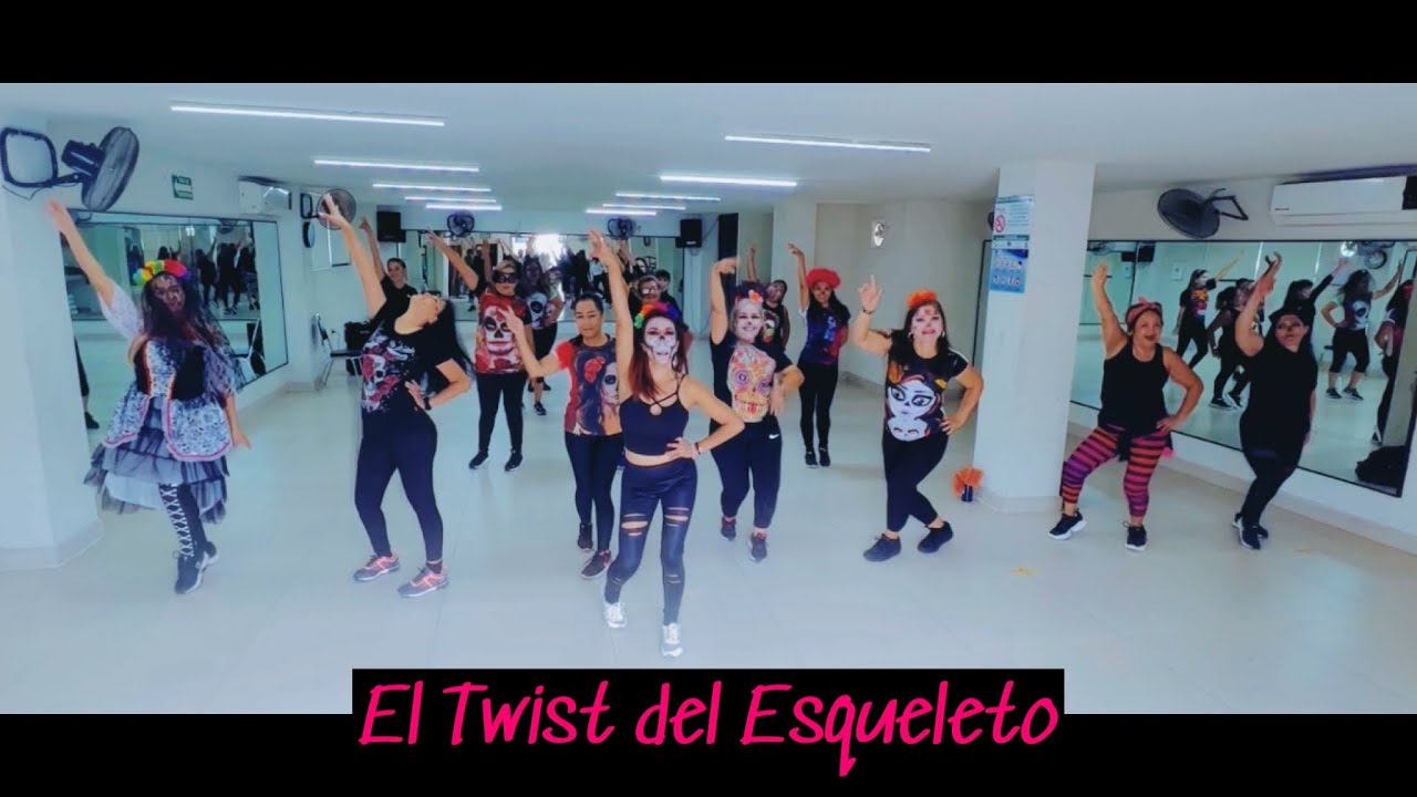 EL TWIST DEL ESQUELETO | coreo  Día de Muertos