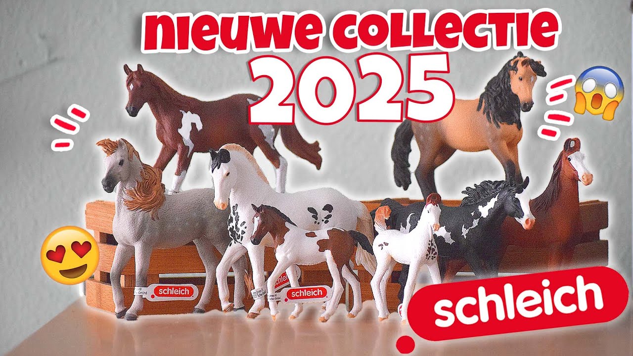 MIJN ONGEZOUTE MENING OVER DE NIEUWE 2025 PAARDEN COLLECTIE! | Schleich unboxing