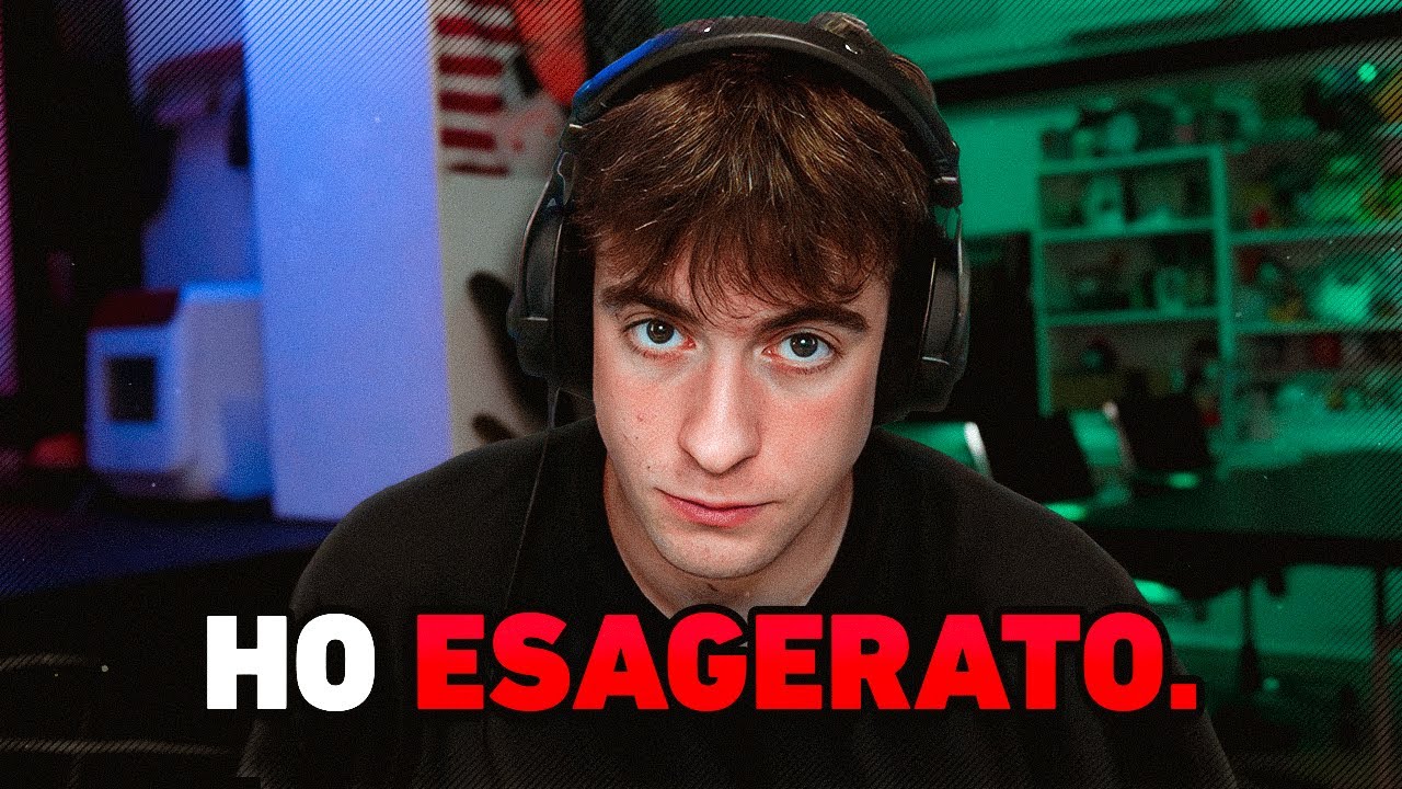 Questa volta ho esagerato io.