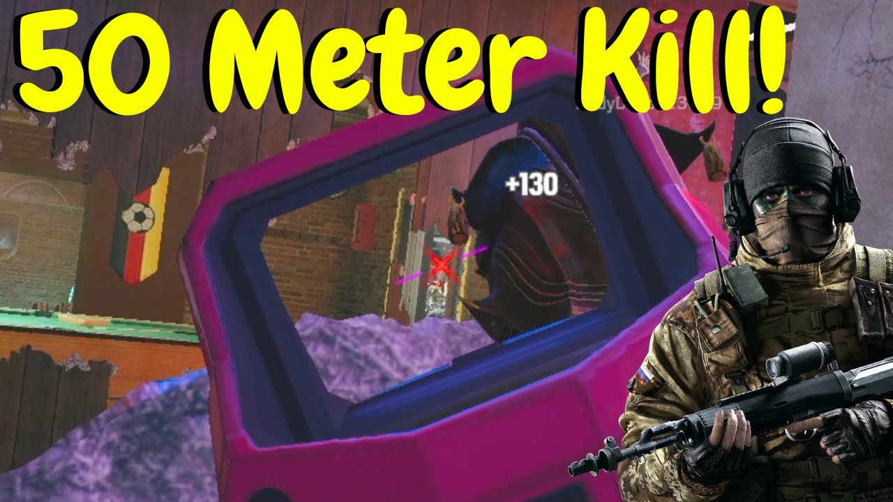 The Longest Angle Kill in Rainbow Six Siege ft Andy Dalton